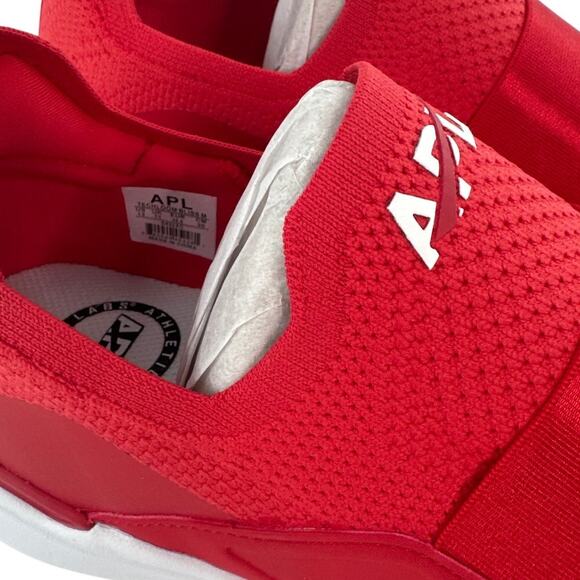 APL Men's Red White TechLoom Bliss Sneakers Size 12 - Picture 8 of 10